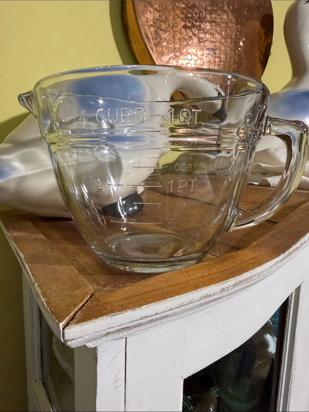 Pampered Chef Glass Classic Batter Bowl by anchor hocking🔥🔥